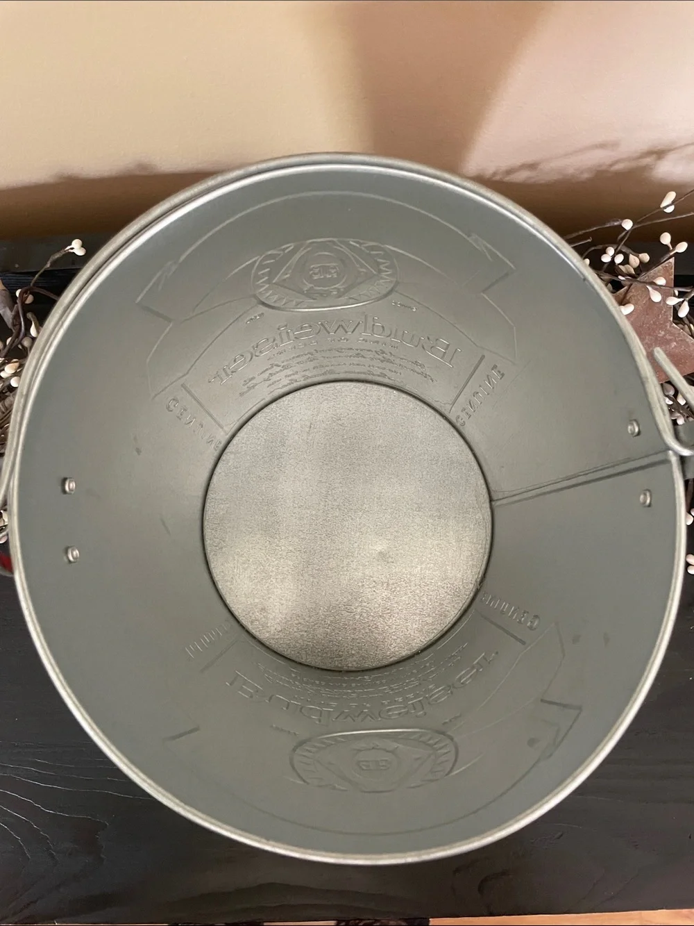 Budweiser branded metal